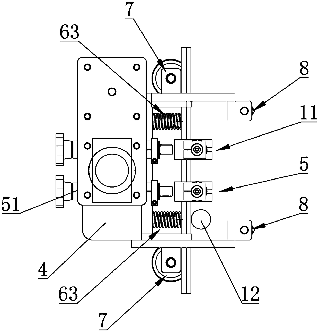 Box beam welding equipment and welding method