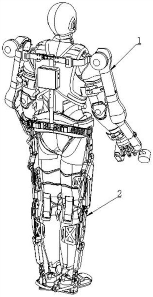 Upper limb multi-joint active power-assisted exoskeleton with load conduction function