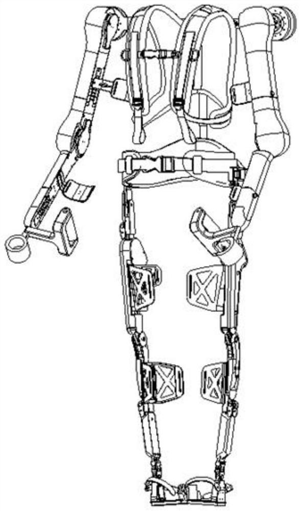 Upper limb multi-joint active power-assisted exoskeleton with load conduction function