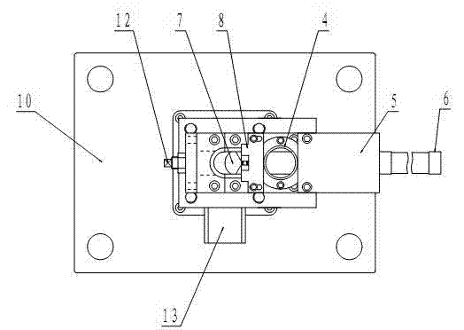 Automatic mark punching machine