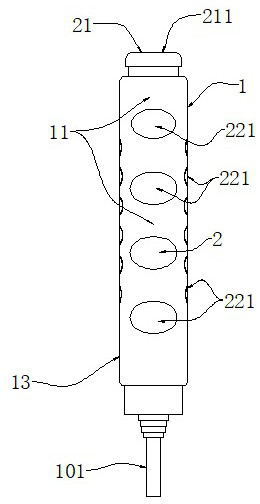 Control method of handheld emergency stop device