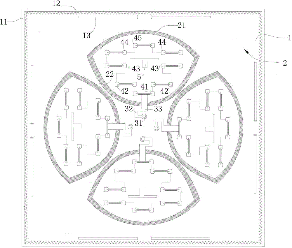 Bipolarity microstrip oscillator