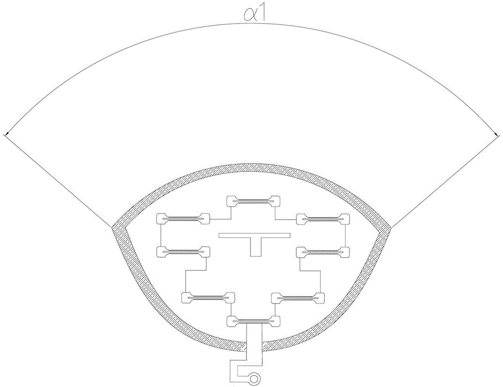 Bipolarity microstrip oscillator