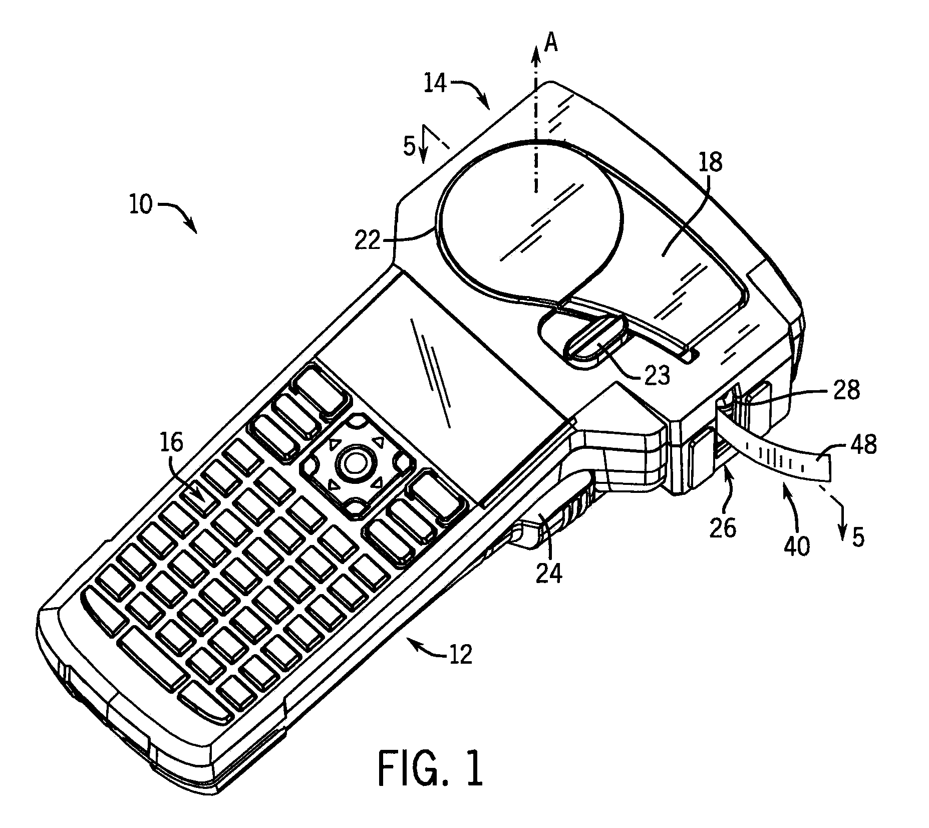 Cartridge Media Retention Mechanism