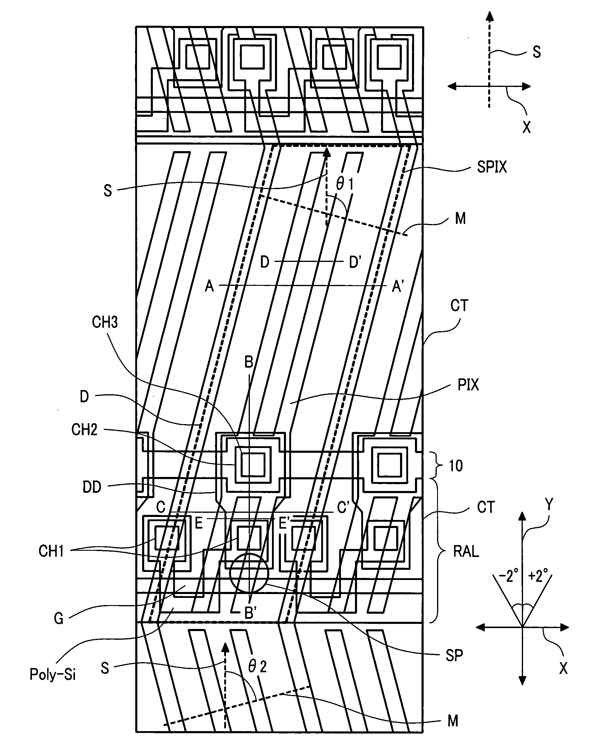 Transflective liquid crystal display device