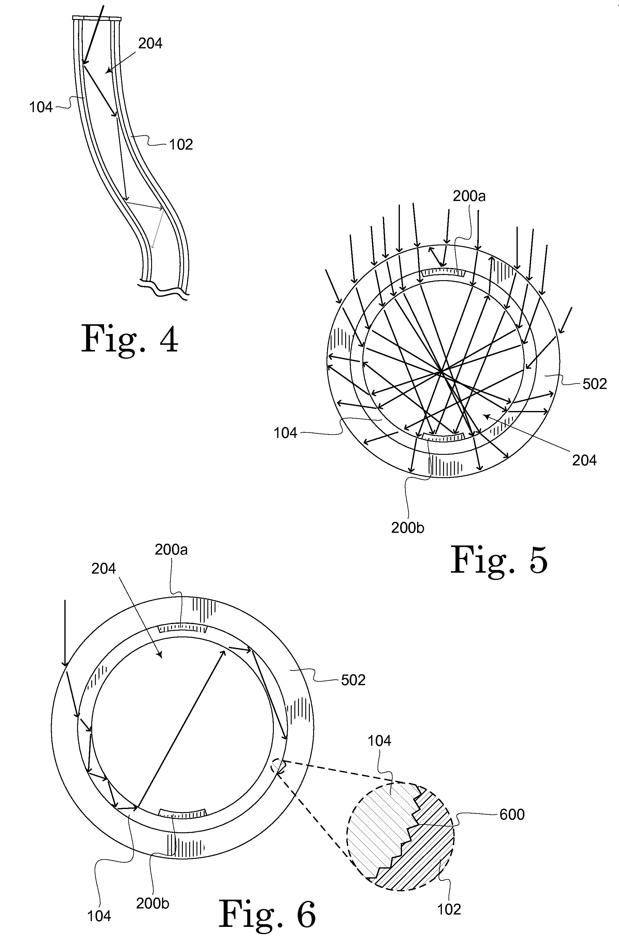 Hollow photovoltaic fiber