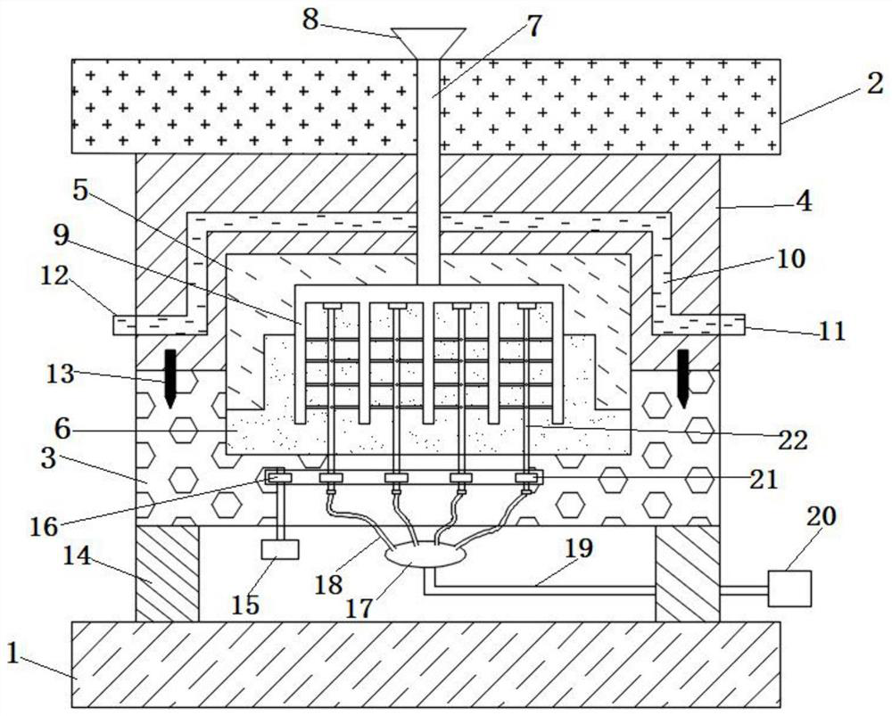 An air-cap rapid demoulding device for injection mold production