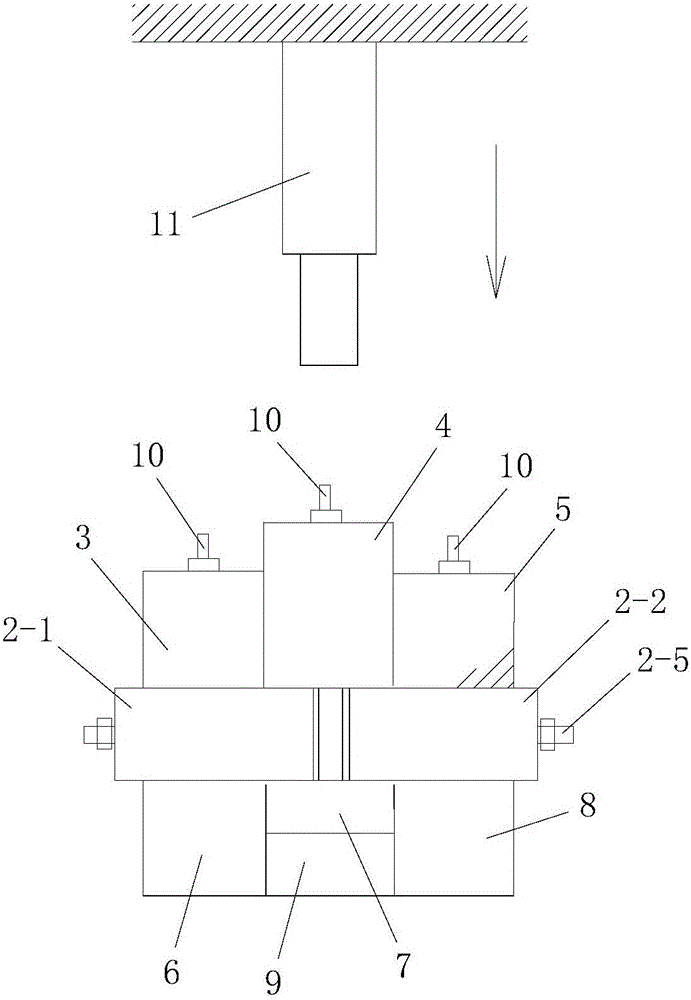 Shear test apparatus and shear test method of soil body under confining pressure status