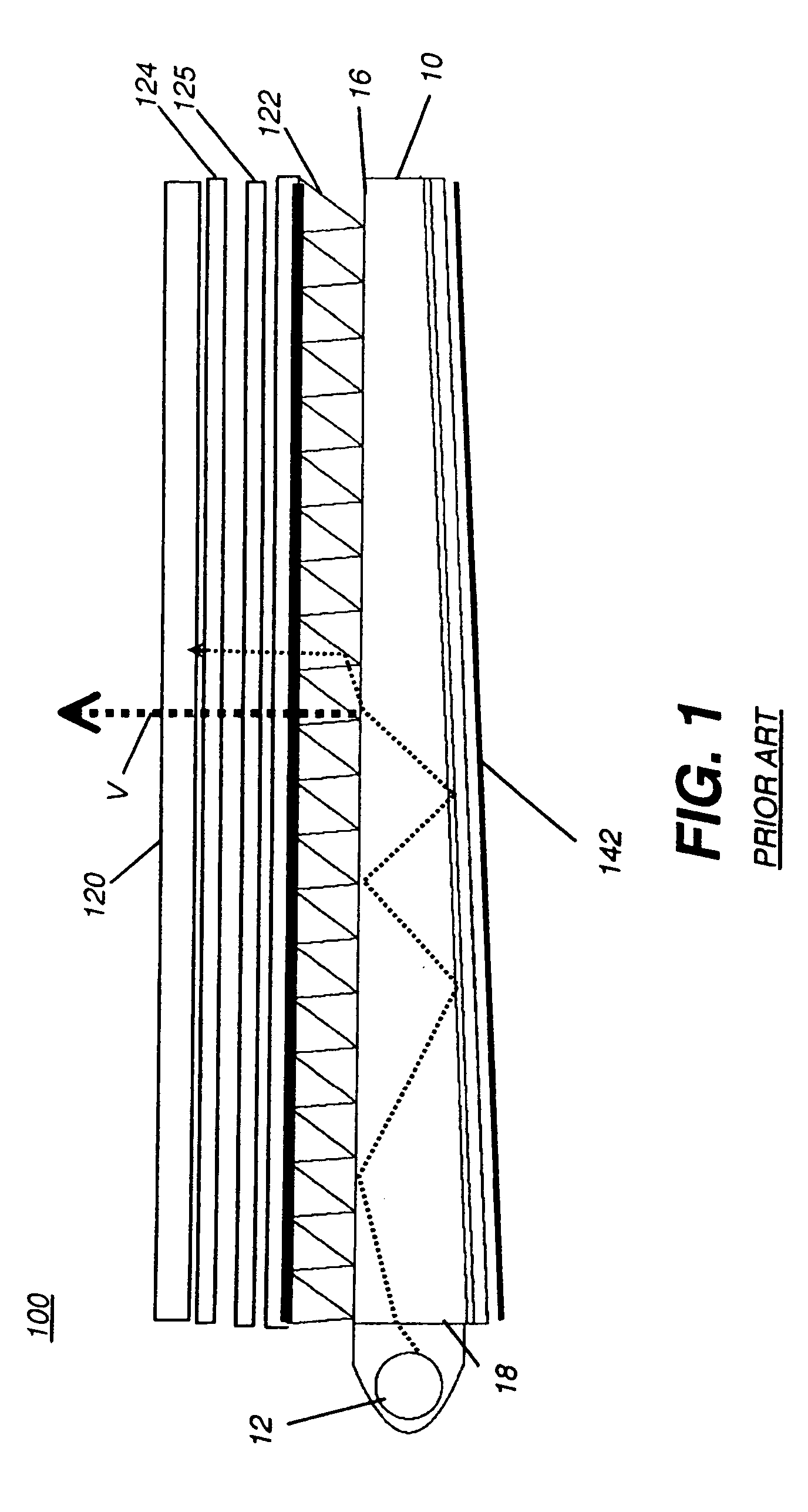 Backlight unit with reduced color separation including a polarizing turning film