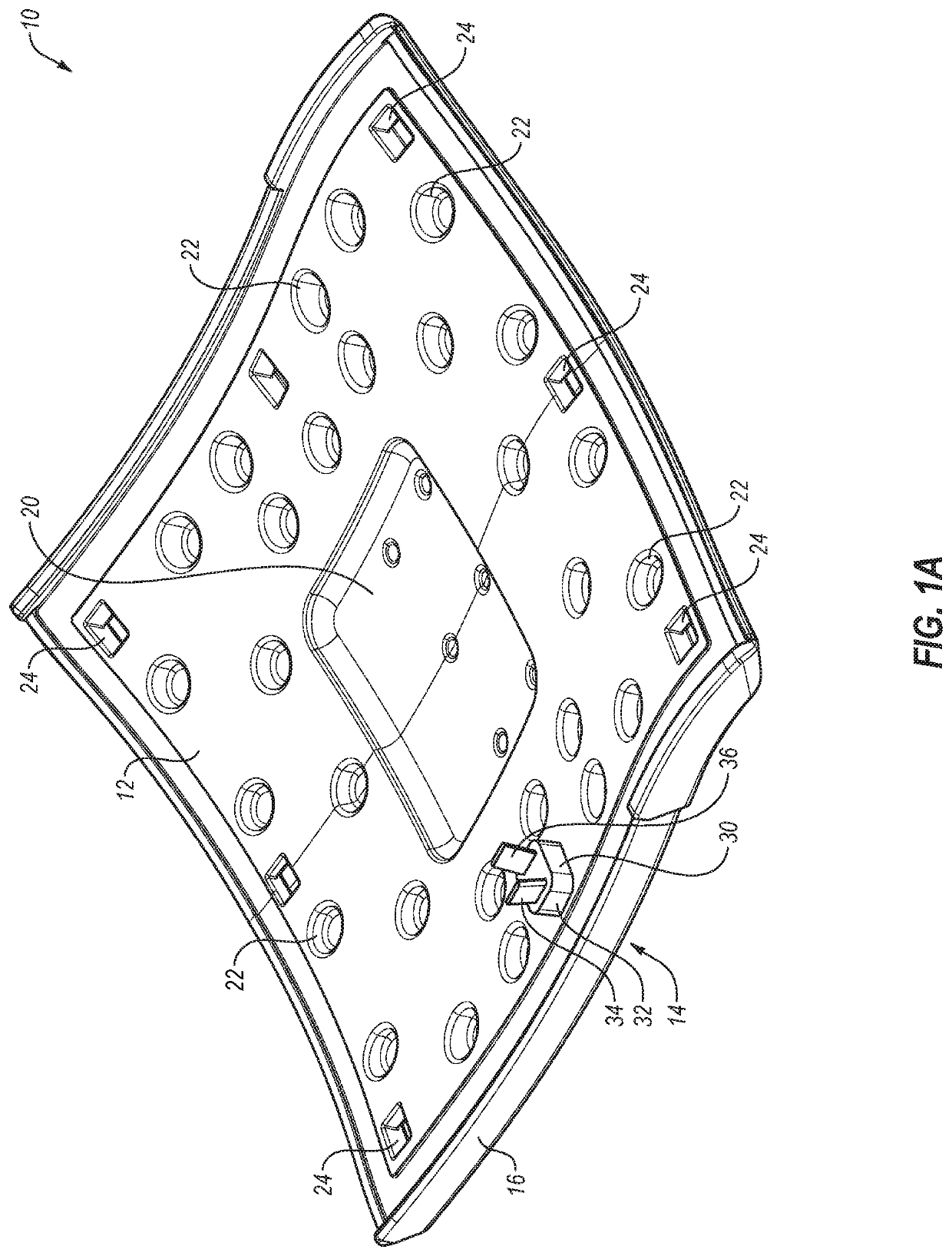 Blow-molded plastic structures