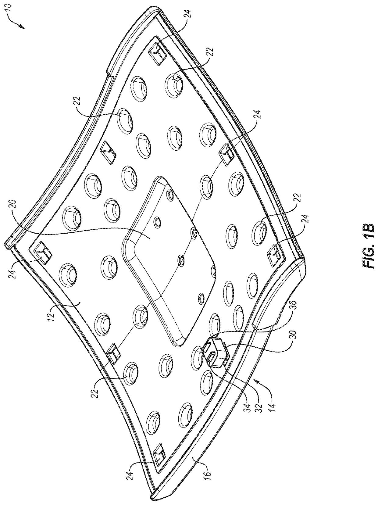 Blow-molded plastic structures