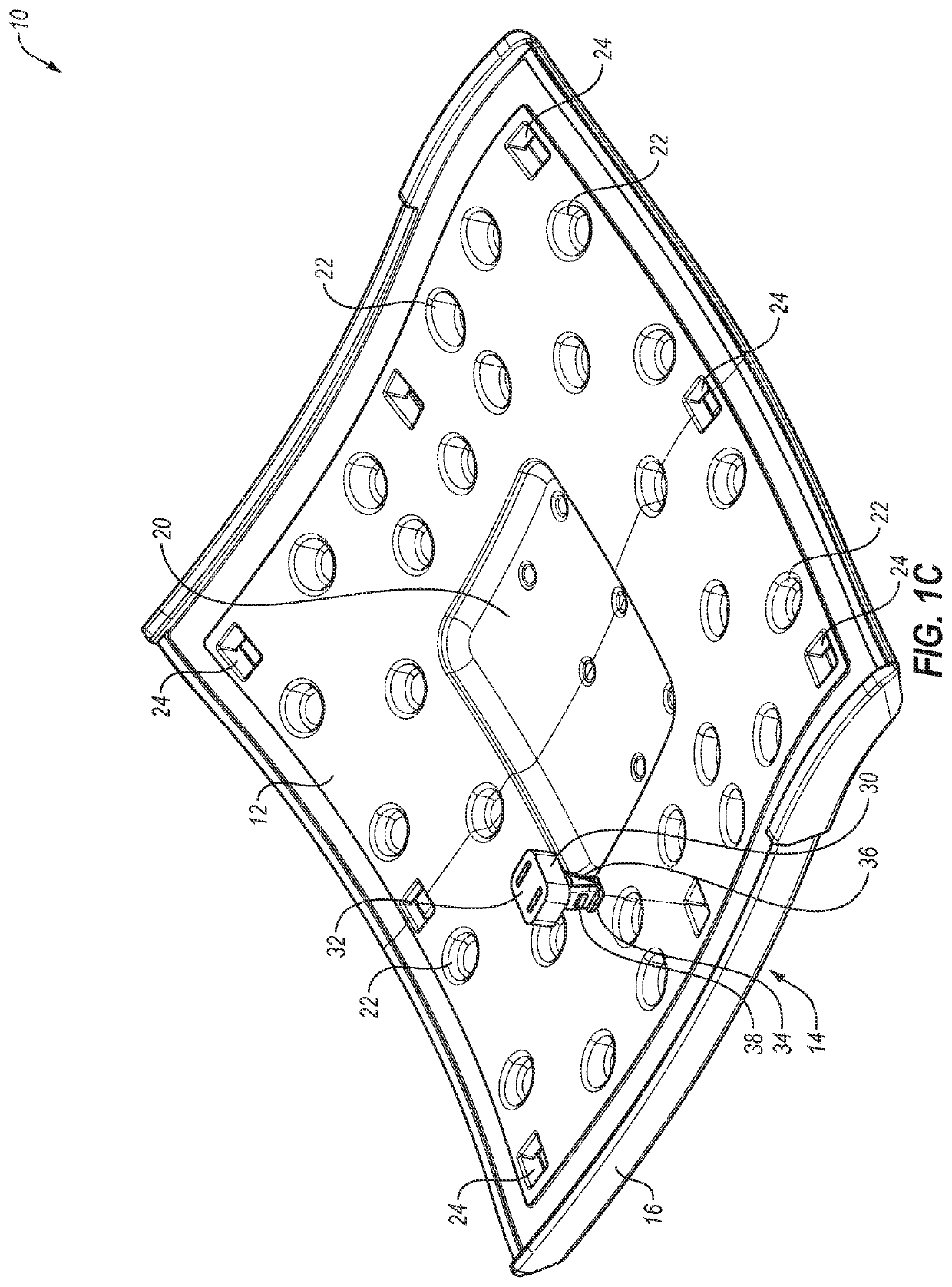 Blow-molded plastic structures