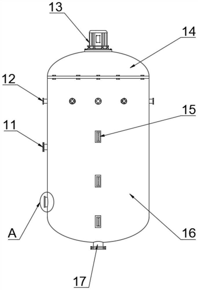 Blending device of belladonna liquid extract