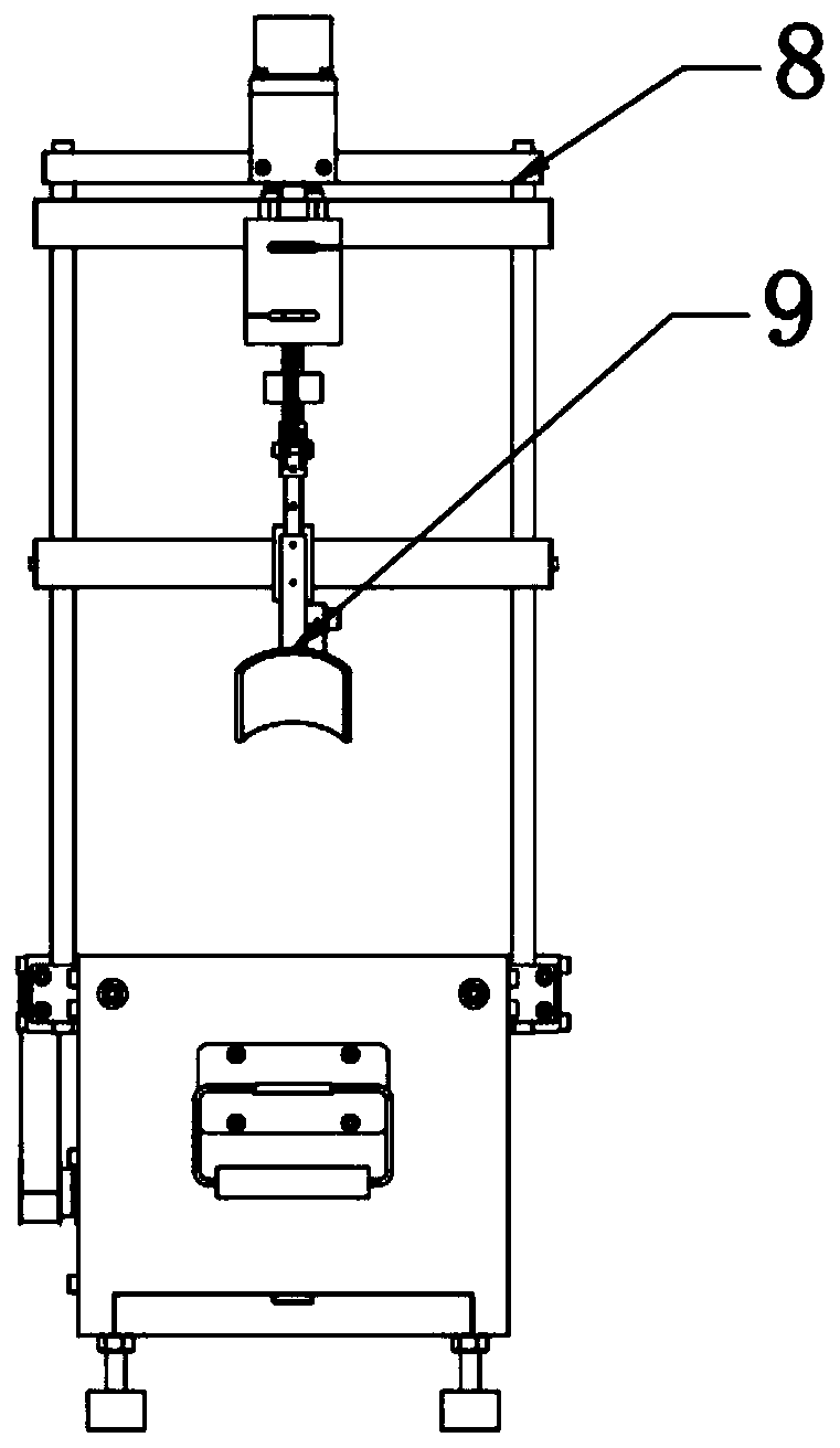 Dynamic rat weight loss training running platform and control system thereof