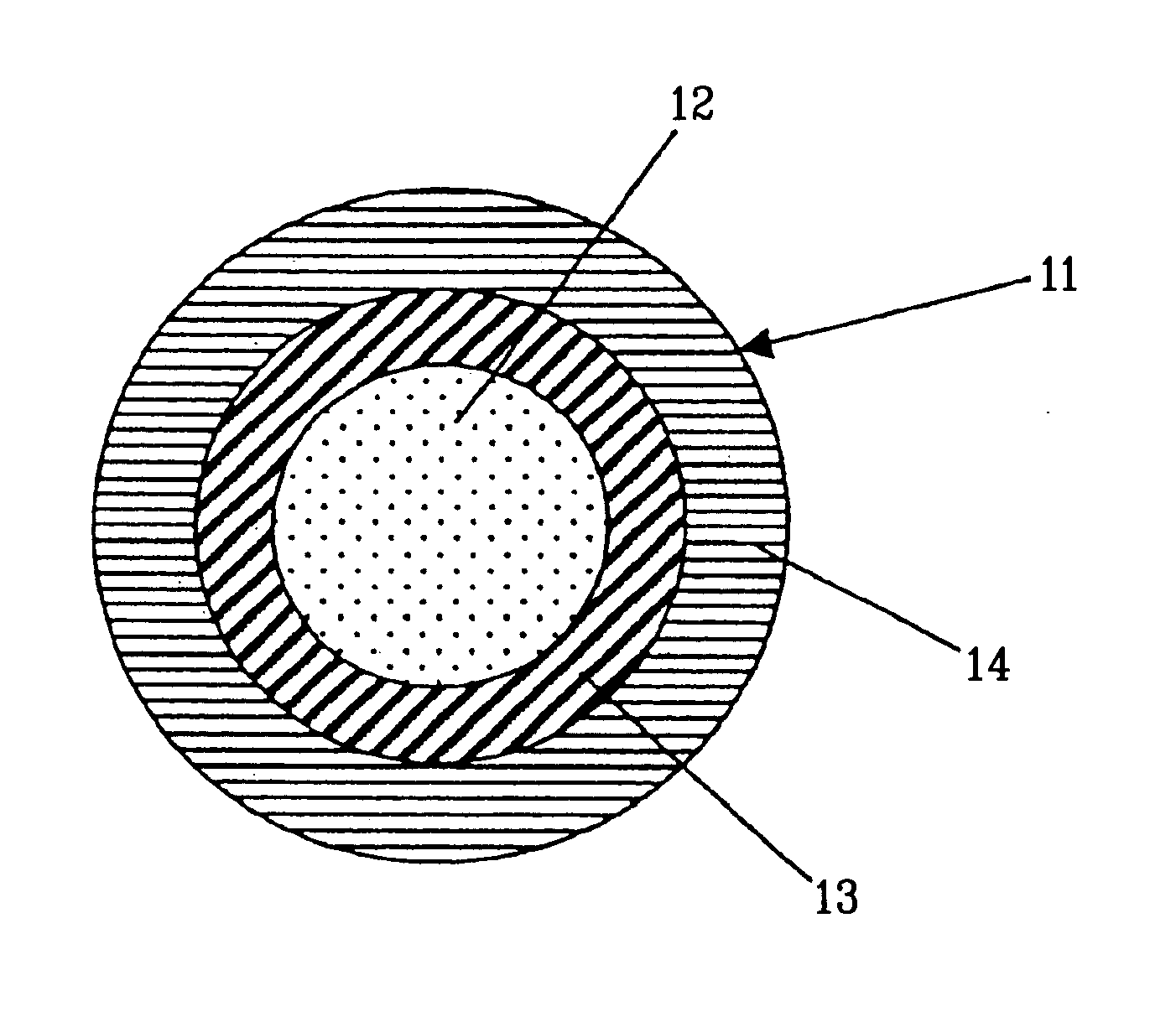 Flame-retardant electrical cable