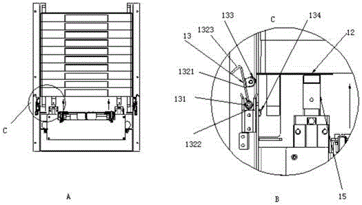 Automatic tray loading device for full-automatic drug dispensing machine