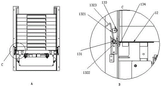 Automatic tray loading device for full-automatic drug dispensing machine