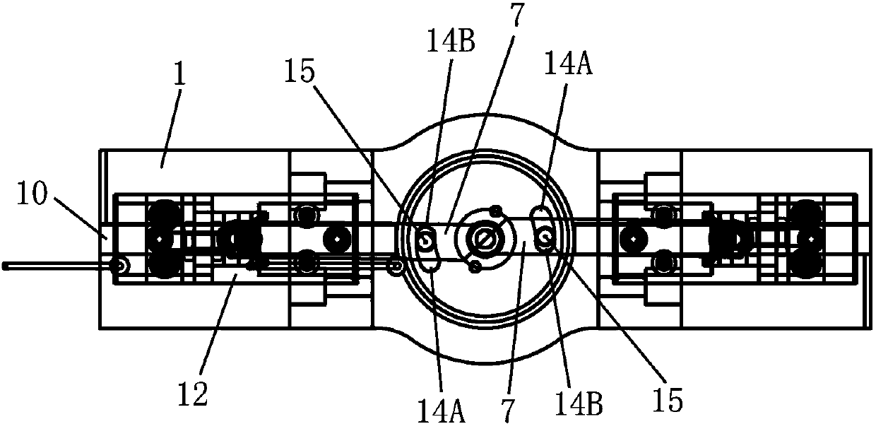 Mechanical arm for automatic blood type detector