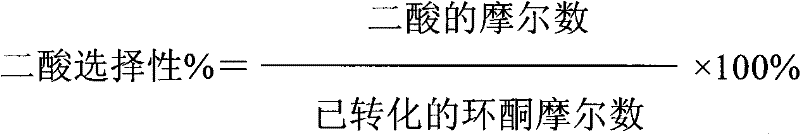 A method for preparing corresponding diacids by oxidizing cyclic ketones