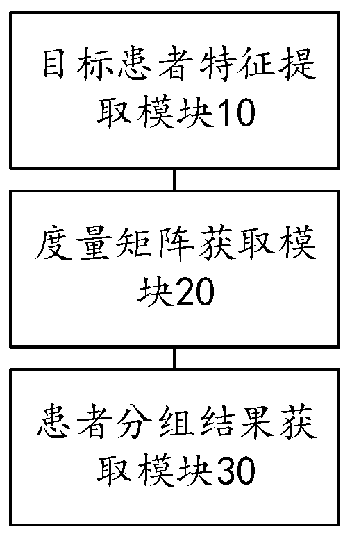 Big data-based patient grouping method and device