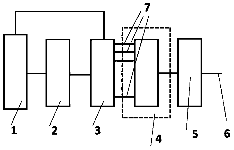 High-speed large-range continuous tunable method for DFB array