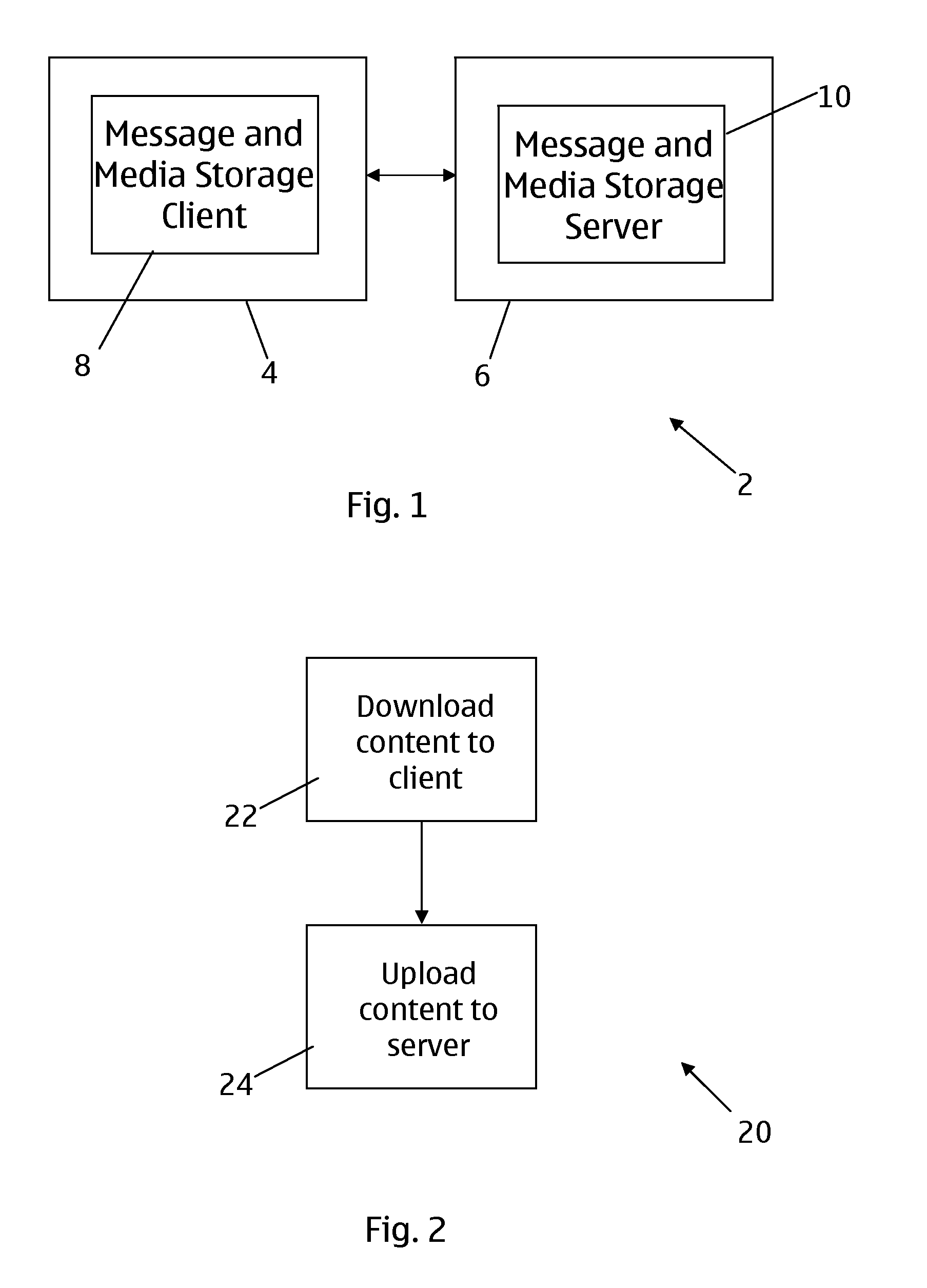 Method, apparatus and computer program product for copying content between servers