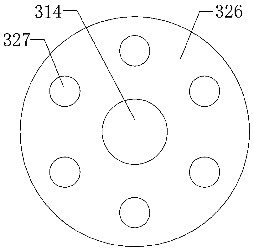 Line stringing tightening mechanism for capital construction engineering