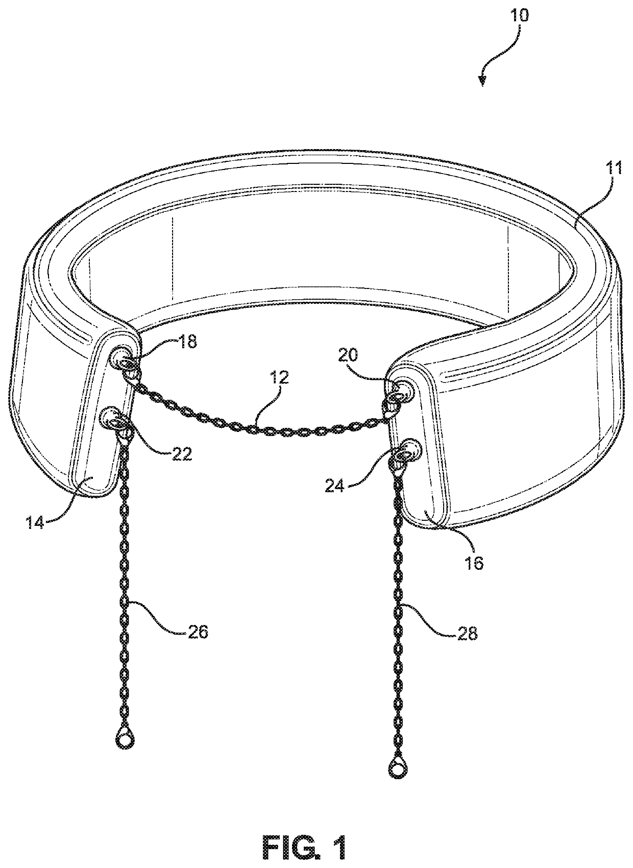 Cooling pad for neck with eyeglass cord for glasses