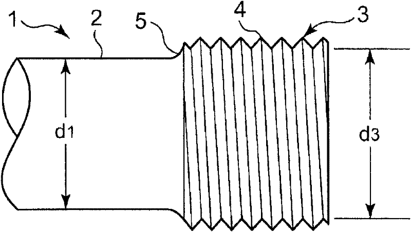 Steel bar and joint of steel bar