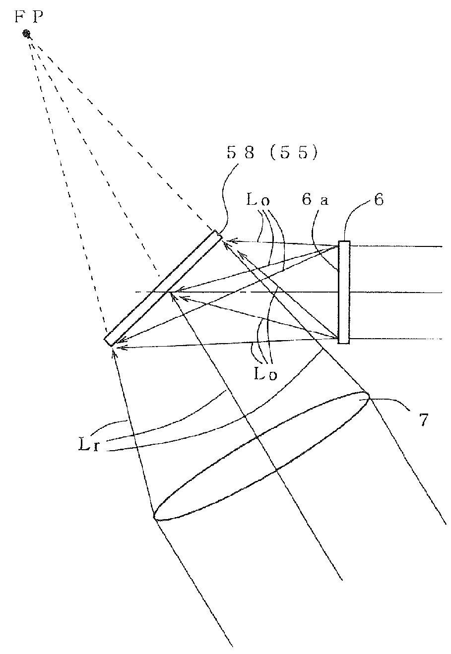 Illumination device, projection apparatus and projection-type image display apparatus