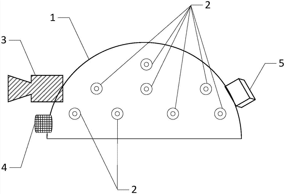 Immersive man-machine environment interactive positioning measurement method