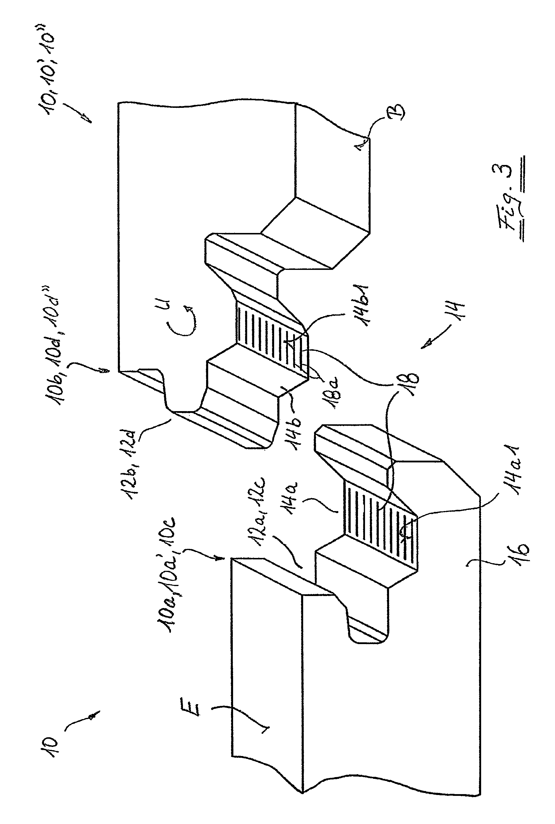 Covering panel