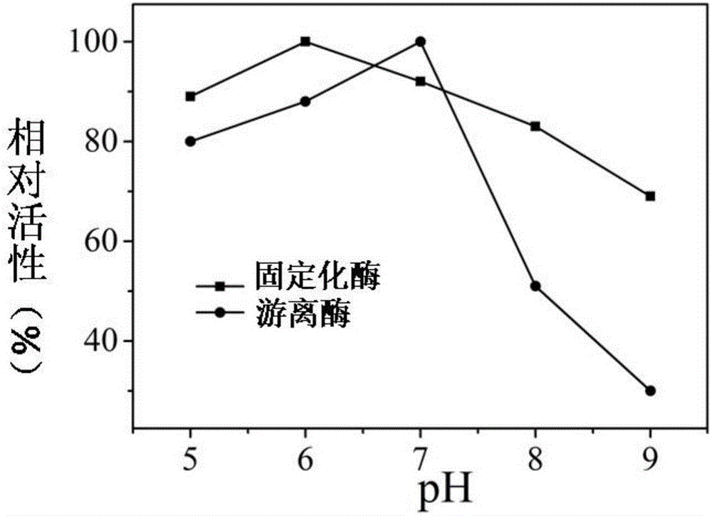 Preparation method of hyaluronic acid blended nanofiber immobilized enzyme