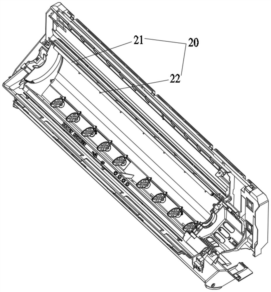 A cleaning assembly, an air conditioner indoor unit and an air conditioner