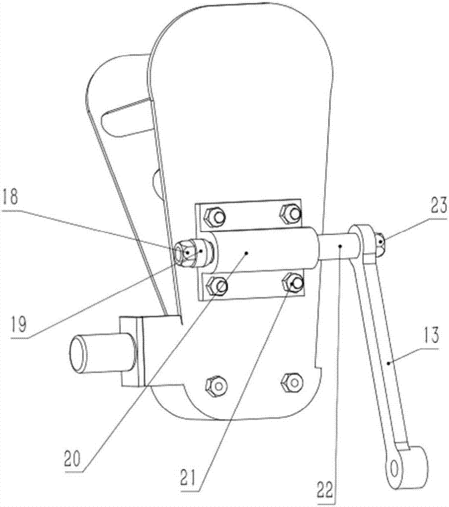 Foot-operated acupressure rehabilitation training machine