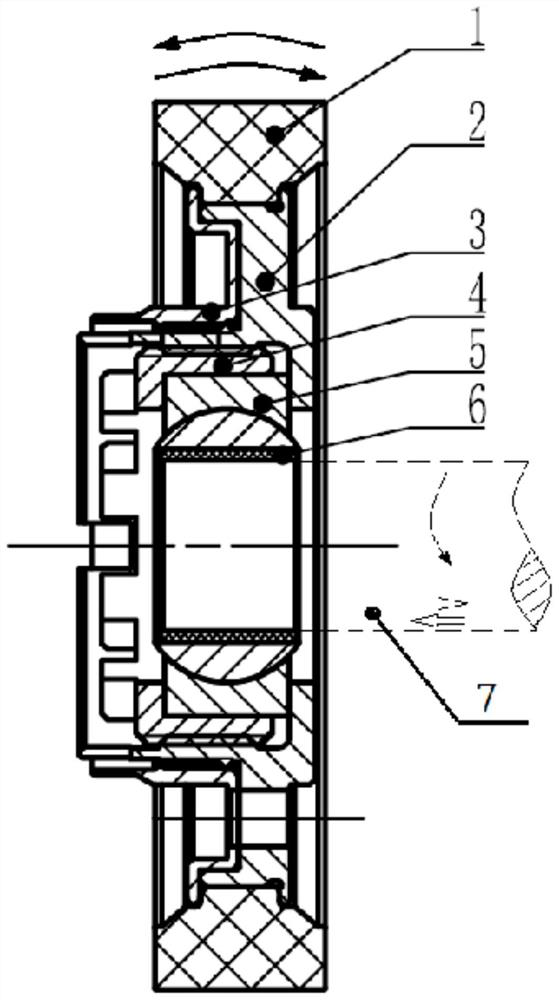 Split type multi-degree-of-freedom valve plate of variable fuel pump