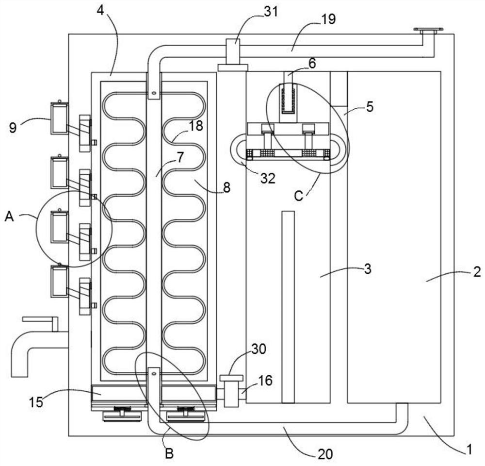 A self-circulating energy-saving direct drinking water equipment