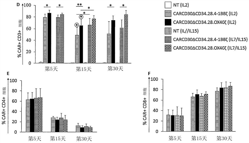 Car-cd30 t cells for treatment of cd30+ tumors