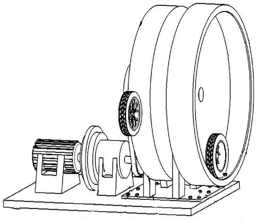 Method for Predicting Mechanical Properties of Tire on Flat Pavement Based on Drum Test Rig Test Data