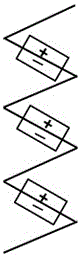 Method for producing laminated battery