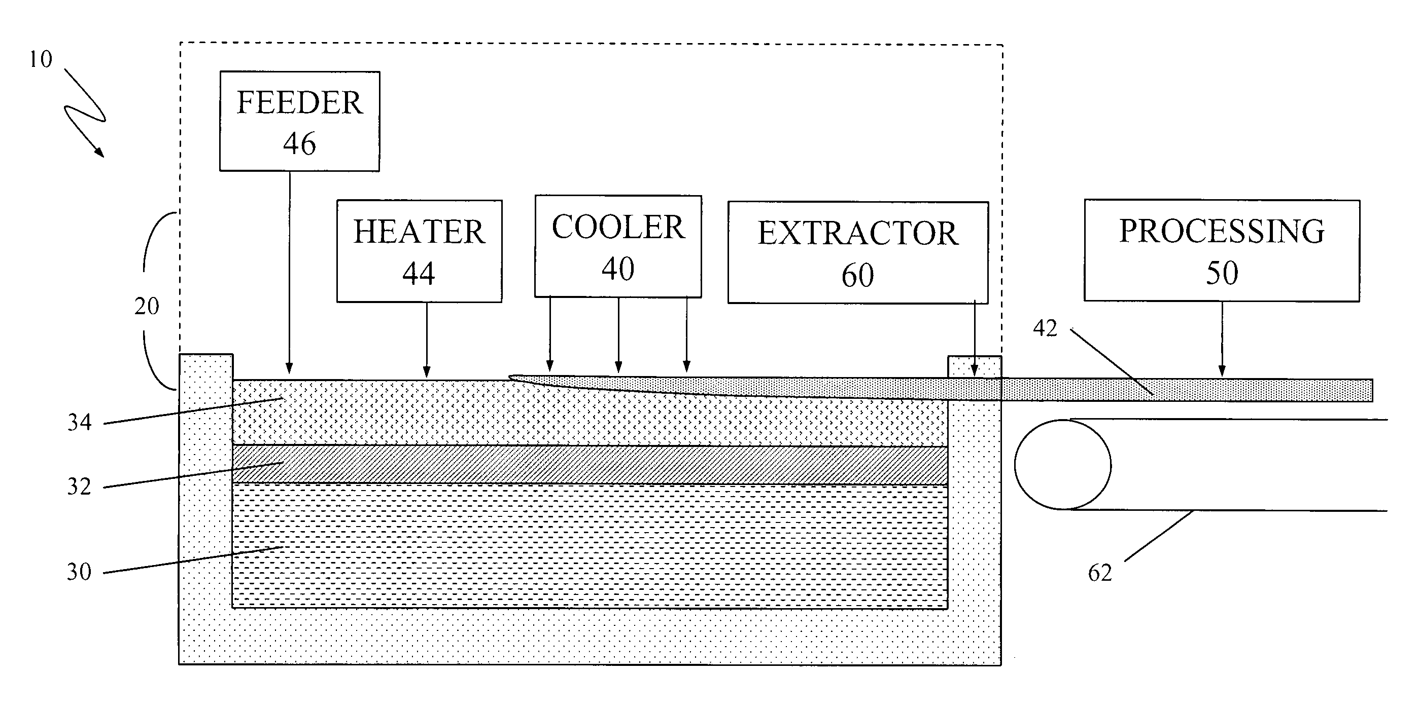 Methods for casting by a float process and associated apparatuses