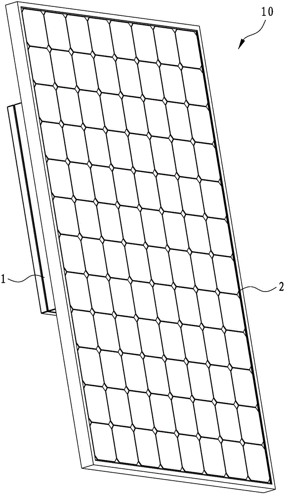 Panel power station and energy storage system based on distributed photovoltaic power generation