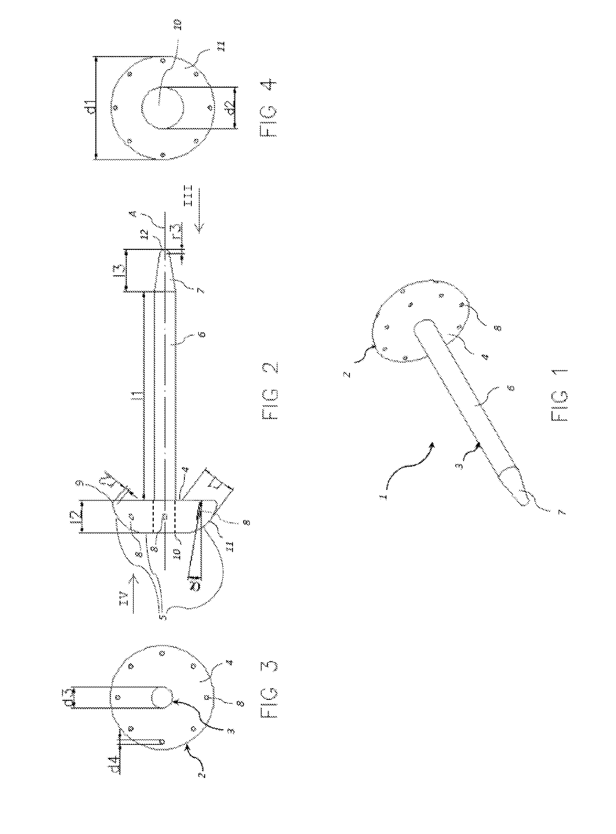 Implant for lower limb amputation