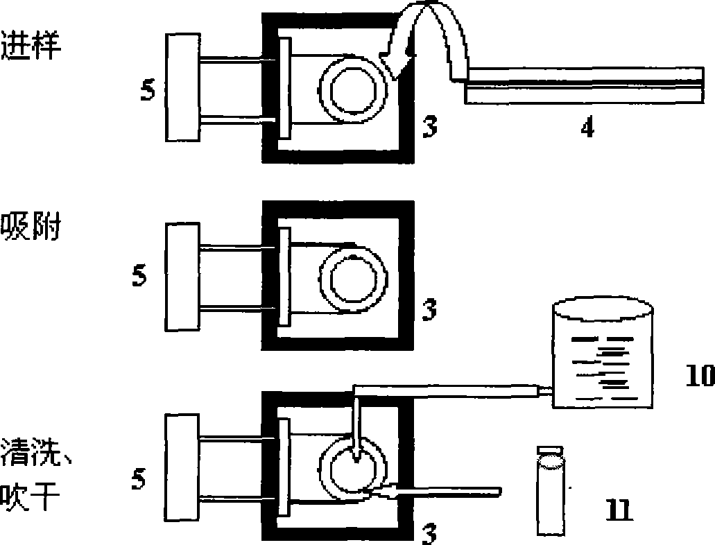 Micro-fluidic chip detecting system using quartz crystal microbalance as transducer