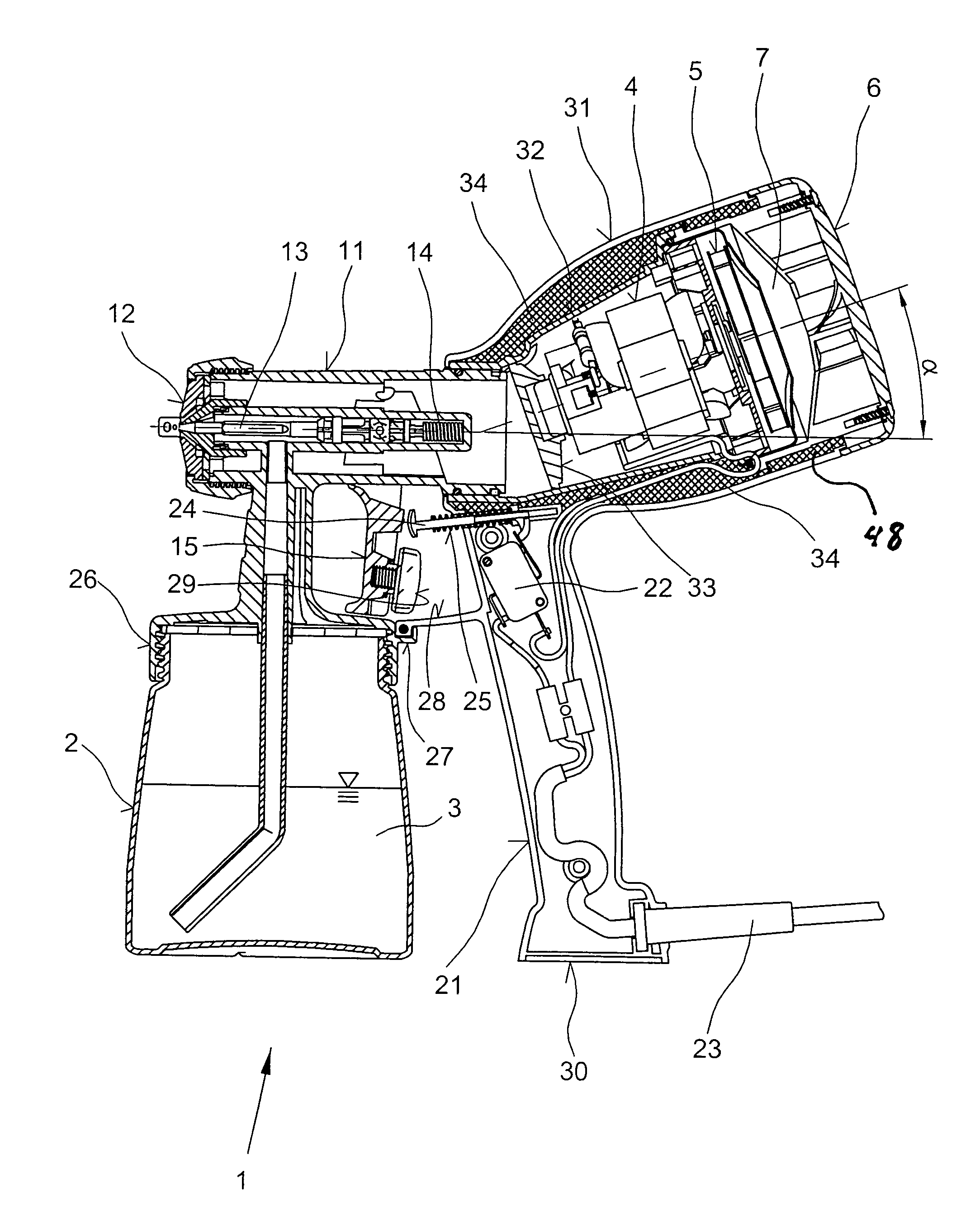 Spray gun