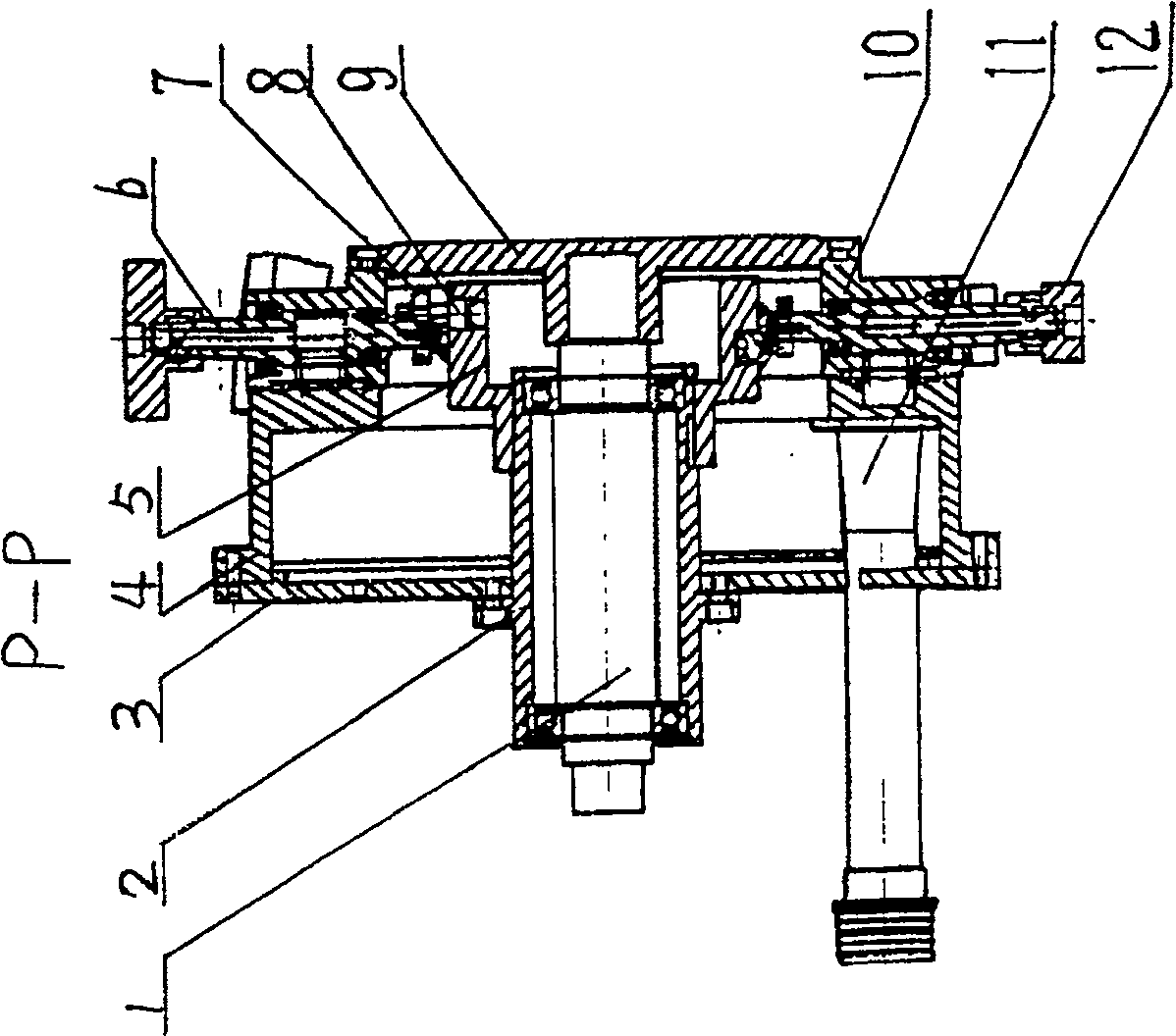 Adsorptive rotary reversing device for producing disposable toilet paper