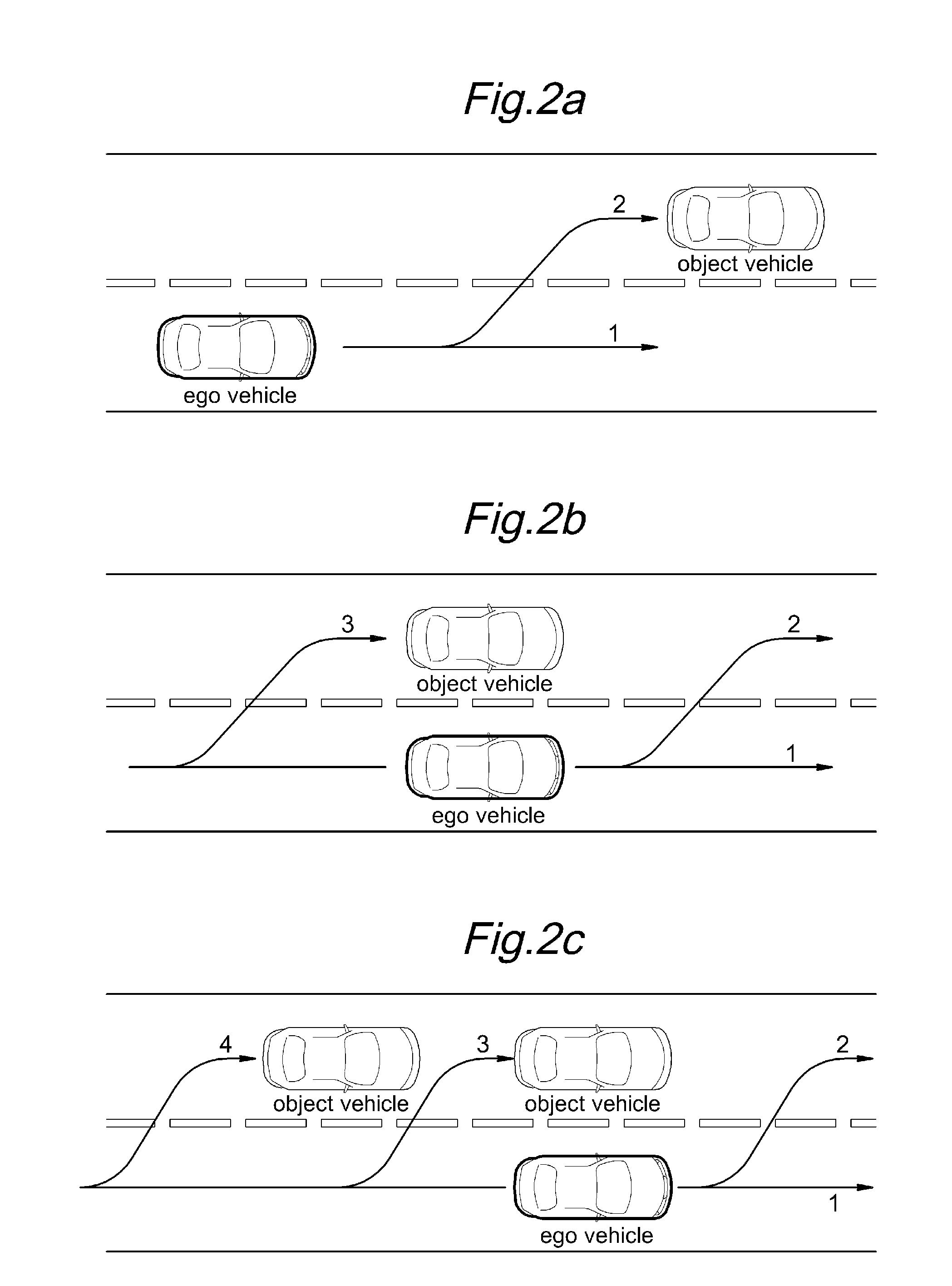 Lane change assist information visualization system