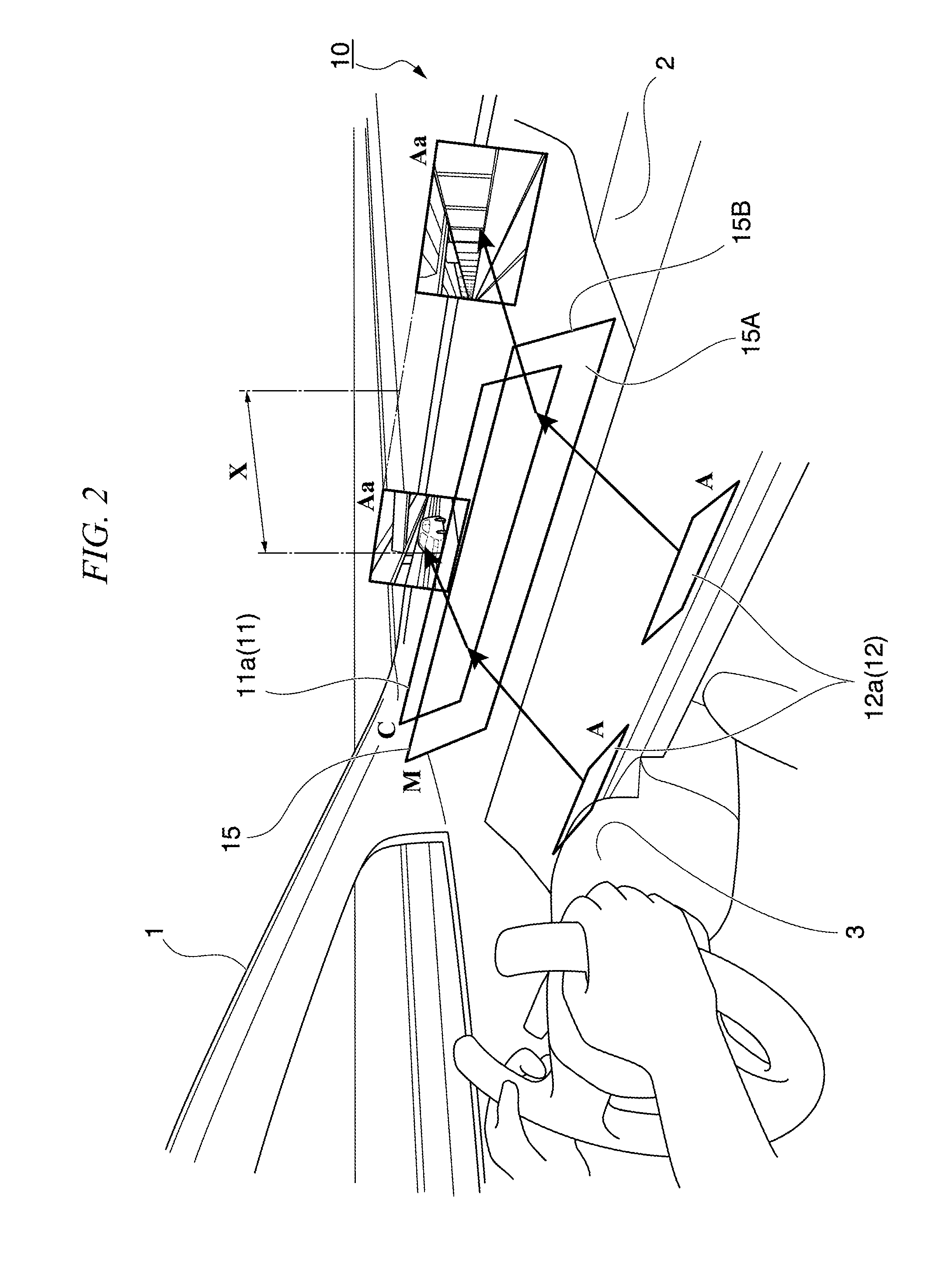 Vehicle display apparatus