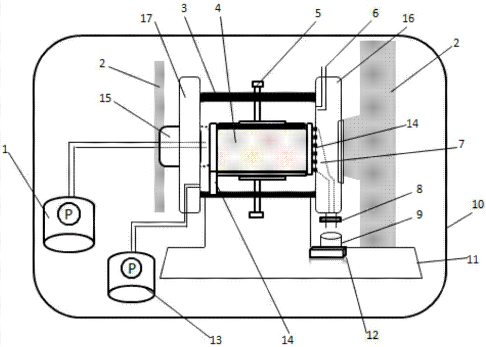 Hydrate-containing sediment shakeout-mechanical parameter coupling process simulation device and method