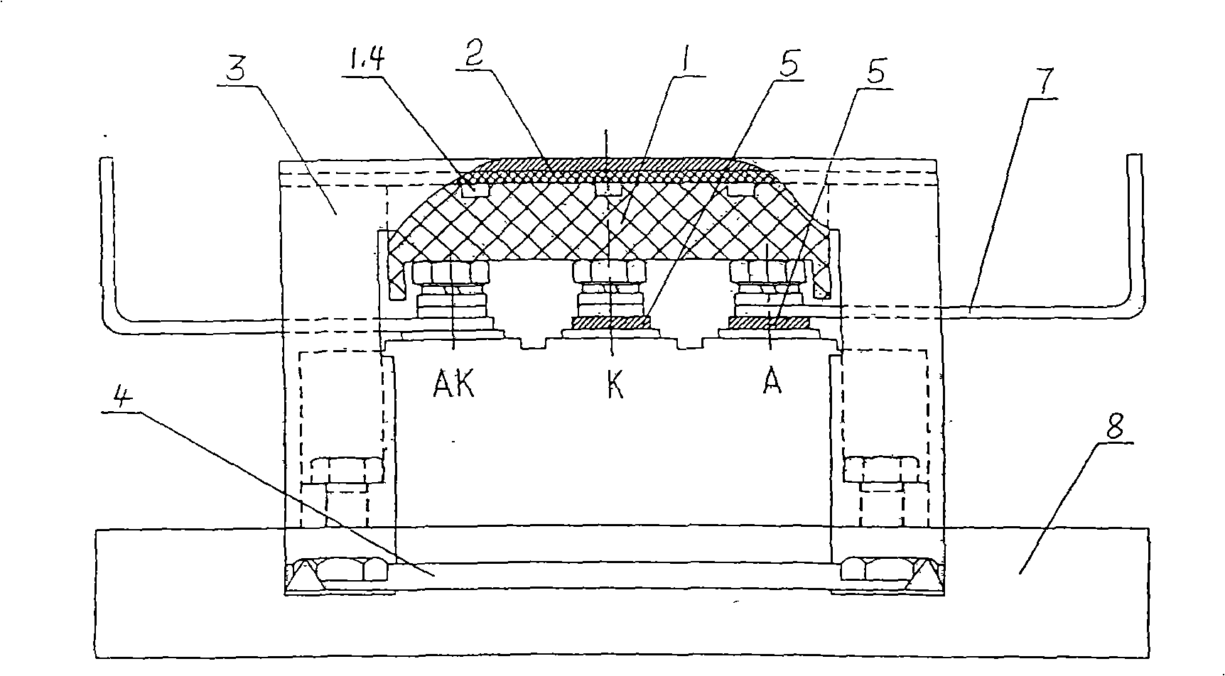 Brushless excitation synchronous generator